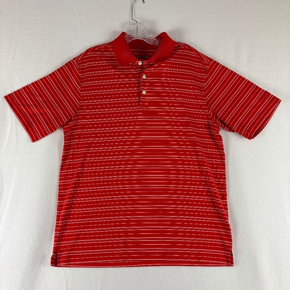 Walter Hagen Red Hydro-Dri Polo Shirt Size Medium - Picture 1 of 11